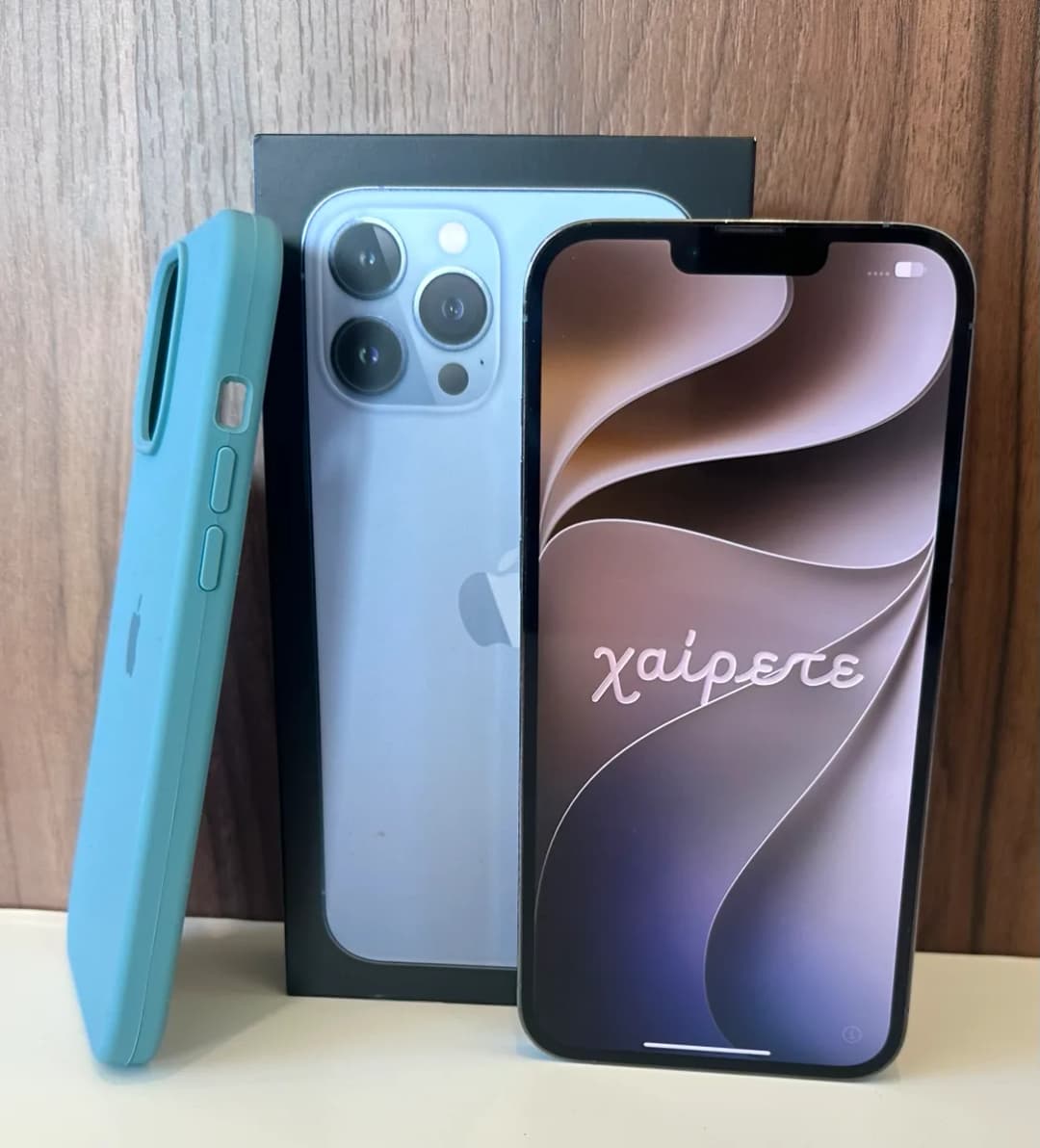 iPhone 13 Pro Max in Sierra Blue, photo 1 of 4
